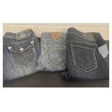 Size 26 and 27 Bke silver Mek jeans