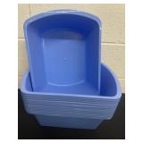 13ï¿½x10ï¿½ 16 blue tubs