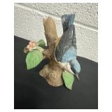 4ï¿½ Lenox European nuthatch bird figurine been