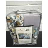 New bamboo queen sheet set floral