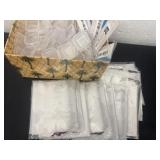 Plastic container and bags