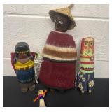 Seminole Native American dolls,