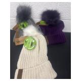 3 new winter beanies