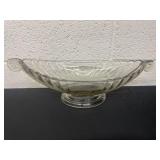16ï¿½ glass colored gray candy dish