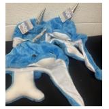 3 new whale kids hats