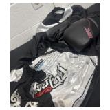 UFC shorts cover and gloves size small