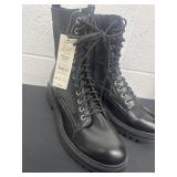 Size 11 black boots new with tags