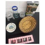 I love Lucy shot glasses and candle holder and