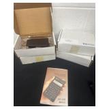 4 hewlett packard business calculators