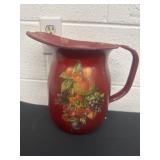 10ï¿½ red fruit design pitcher