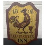 13ï¿½x9ï¿½ wood chicken sign