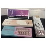 Group of new fake nails
