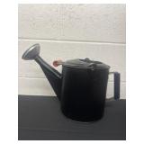 9ï¿½ black metal watering can