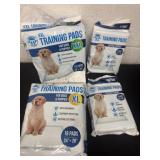 4 bags of training pads