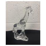 Clear glass giraffe 8.5ï¿½