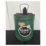 Vintage Super Motor Oil Can