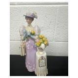 10ï¿½ ceramic Avon award Albee rose 2001 figurine