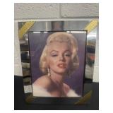 Framed studio photograph of Maryilyn Monroe