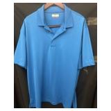 Xl grand slam half button shirt