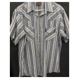 Size large plains  menï¿½s button up shirt