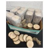 Tree wood pieces for crafts