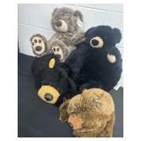 Group of stuffed bears