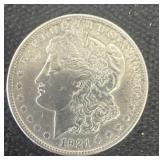 1921 Morgan Silver Dollar