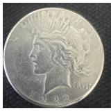 1922 Peace silver dollar