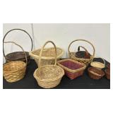 Group of Wicker Baskets