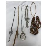Group of necklaces