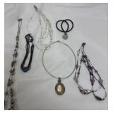 Group of necklaces