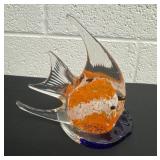 6ï¿½ vintage fish candle holder