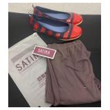 7.5 flats and one size leggings