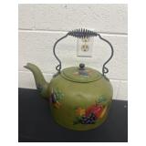 7ï¿½ metal teapot