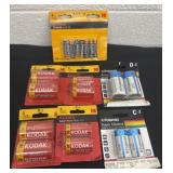 Group of new batteries