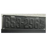 13ï¿½x5ï¿½ licenses plate