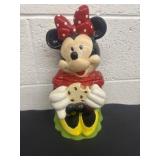 12ï¿½Minnie  mouse cookie jar