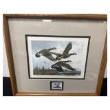 1984 Waterfowl Stamp Picture signed and numbered