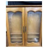 18ï¿½x17ï¿½x3ï¿½ wood nic nak cabinet