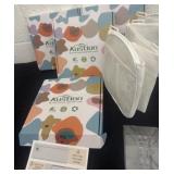 Group of new organizer bags