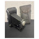 Antique Kodak no 2 collapsible camera with case