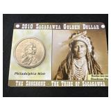 2010 Sacagawea Golden Dollar Philadelphia Mint