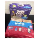 Sleep over Xl and 4-5t teaming pants