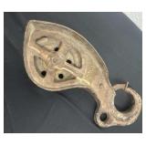 Antqiue cast iron barn pulley
