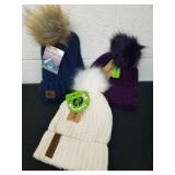 3 new winter hats