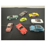 Group of vintage cars matchbox