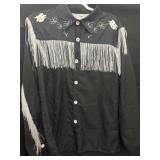Size med long sleeve western shirt
