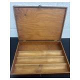 Wood box 9ï¿½x12ï¿½x2.5ï¿½