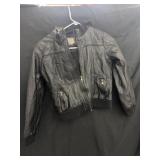Kids size 12 pleather jacket