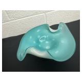 9ï¿½Art glass bowl